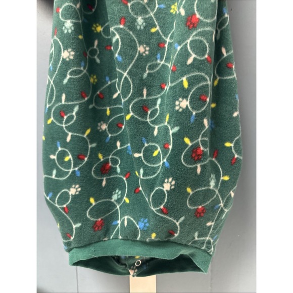 Merry&Bright Green‎ Christmas Pattern Pet Pajamas for Dogs/Cats, Size L Large - Picture 3 of 7